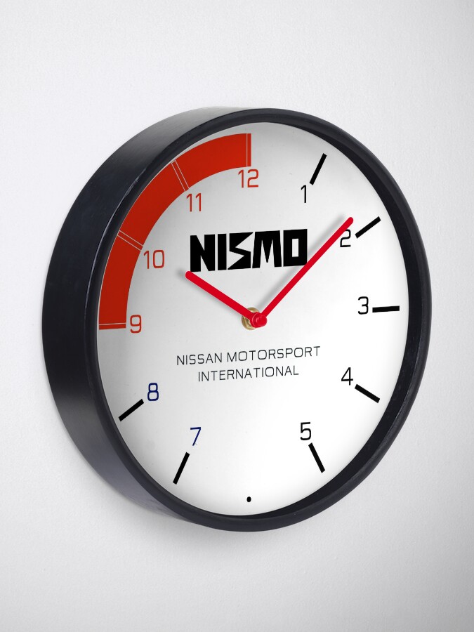 "Nismo Racing Clock 2" Clock for Sale by merlz Redbubble