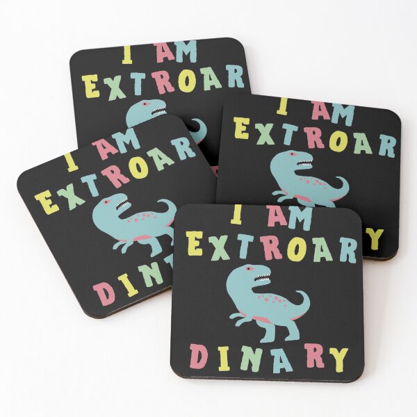 Item preview, I am Extroardinary Dinosaur designed and sold by Quadghouls.