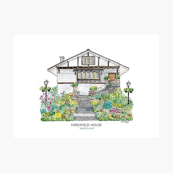 Hirshfield House - Vancouver house Photographic Print