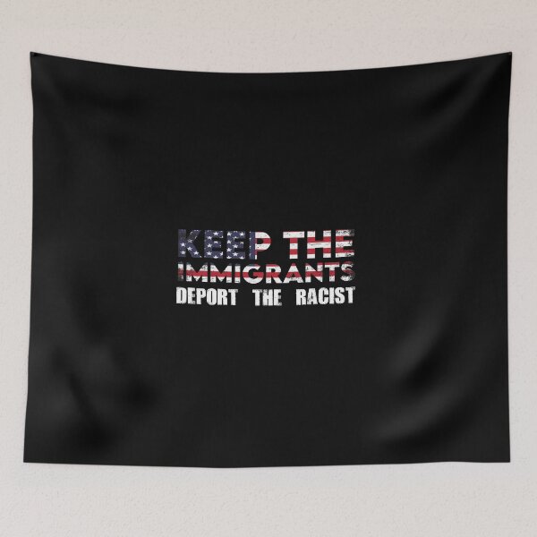 Item preview, Racism | Keep the immigrants | Deport the Racists designed and sold by bhaktishendkar.