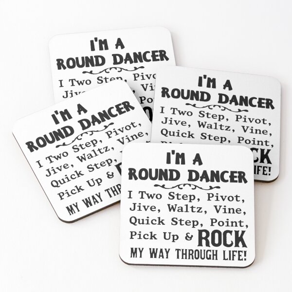 Item preview, I'm a Round Dancer designed and sold by Square Dancing Gifts & Merchandise.