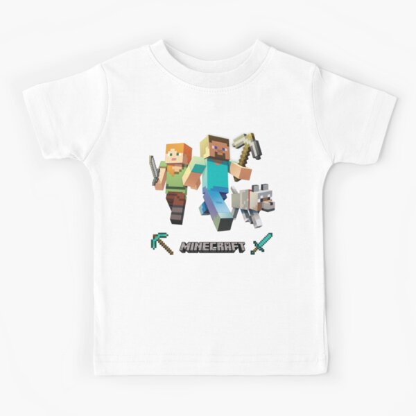 Minecraft Heroes Kids T-Shirt