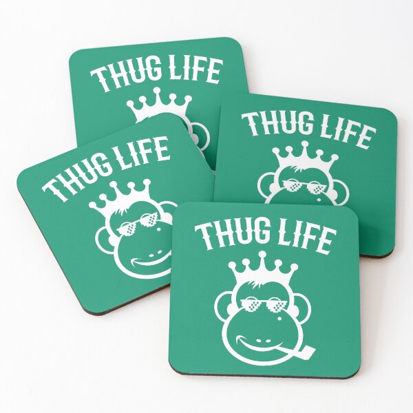 Item preview, Thug Life designed and sold by Khushi Graphics.