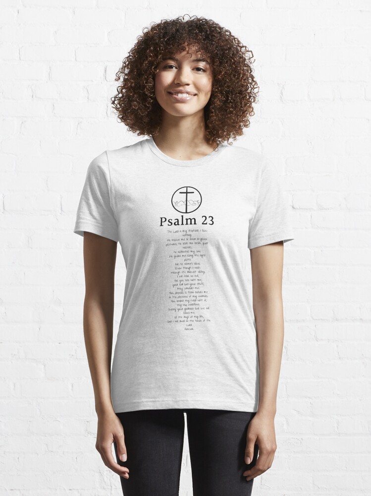 Alternate view of Psalm 23 The Lord is my shepherd Essential T-Shirt