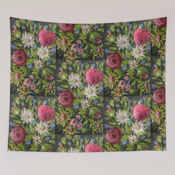 Item preview, Floral fusion  designed and sold by Gill Barrett Art.
