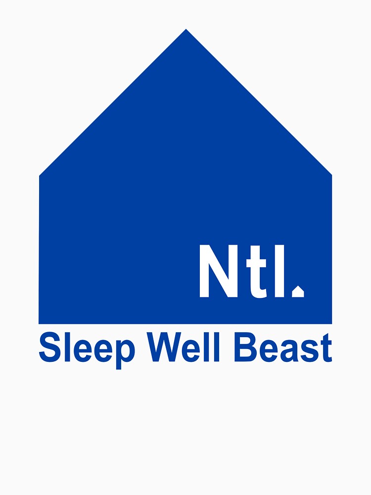 T-shirt Unisexe The National Sleep Well Beast - Toutes Tailles S à 5XL, Coton, Manches Courtes