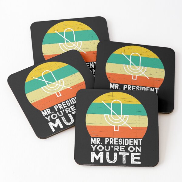 Item preview, You're On Mute Mr. President Anti-Trump designed and sold by azmndesigns.
