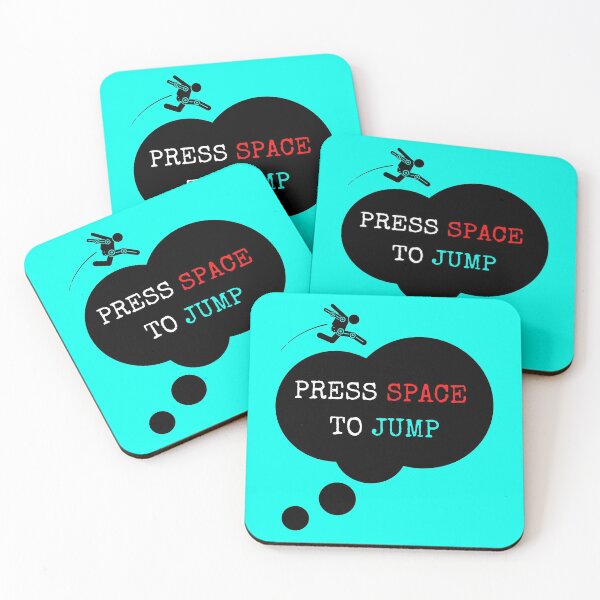 Item preview, PRESS SPACE TO JUMP designed and sold by mind-illusions.