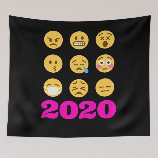 Item preview, Funny Smiley Expressions Of 2020 review designed and sold by mikels.