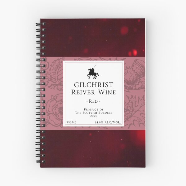 Item preview, GILCHRIST Red Wine Label | Border Reivers designed and sold by yourscotborders.