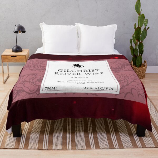 Item preview, GILCHRIST Red Wine Label | Border Reivers designed and sold by yourscotborders.