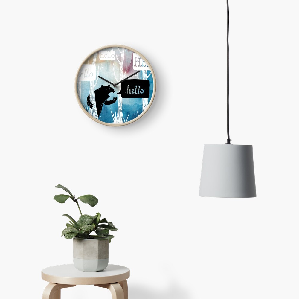 Item preview, Clock designed and sold by littleclyde.
