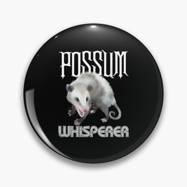 I Love Opossums Pins And Buttons Redbubble - possum tv roblox