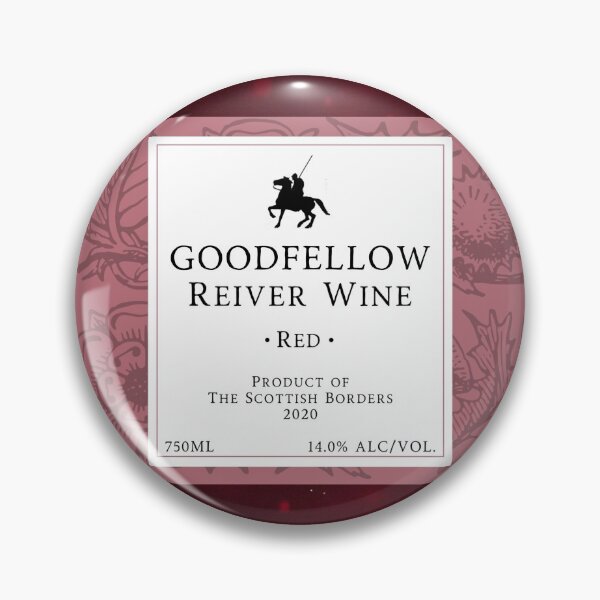Item preview, GOODFELLOW Red Wine Label | Border Reivers designed and sold by yourscotborders.