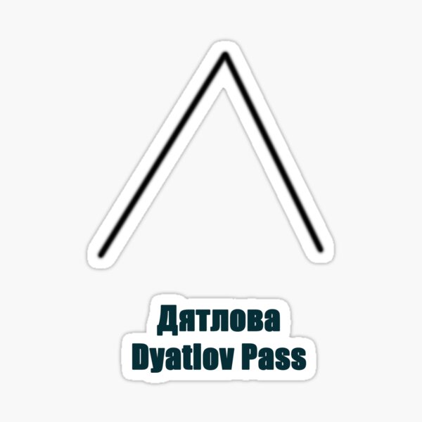 Artikel-Vorschau von Dyatlov Pass, designt und verkauft von FnordDesigns.