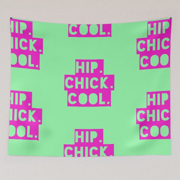 Item preview, Hip Chick Cool | 80s pink designed and sold by Desznr.
