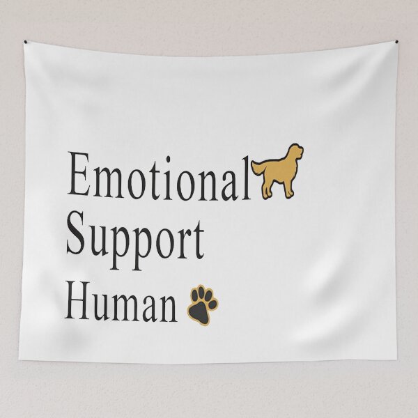 Item preview, Emotional Support Human designed and sold by NancyArtDesigns.