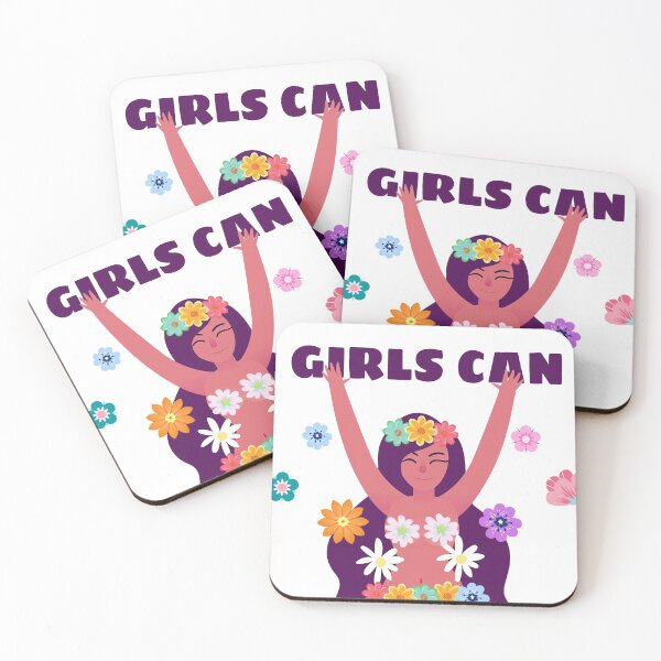Item preview, Girls Can designed and sold by magicalbee76.