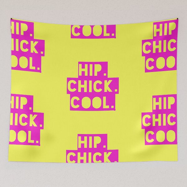 Item preview, Hip Chick Cool | 80s hot pink designed and sold by Desznr.