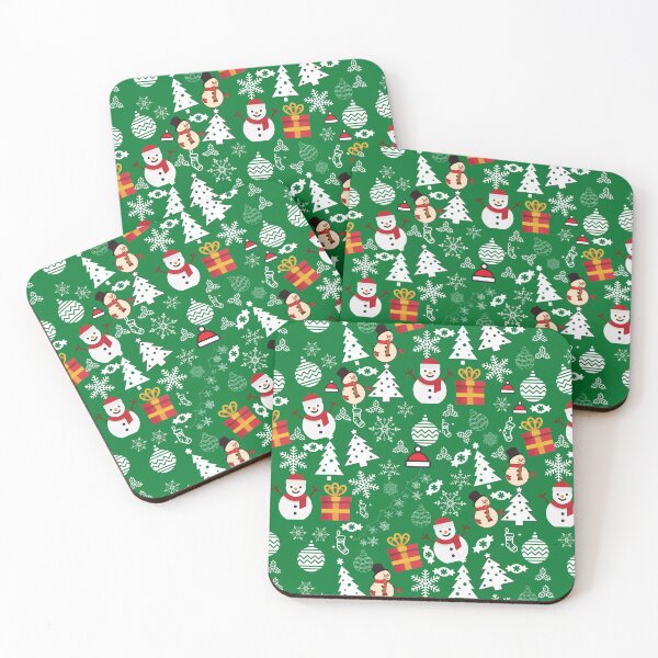 Item preview, Cute Christmas Snowman and trees in Cold Winter designed and sold by Gifty-Designs.