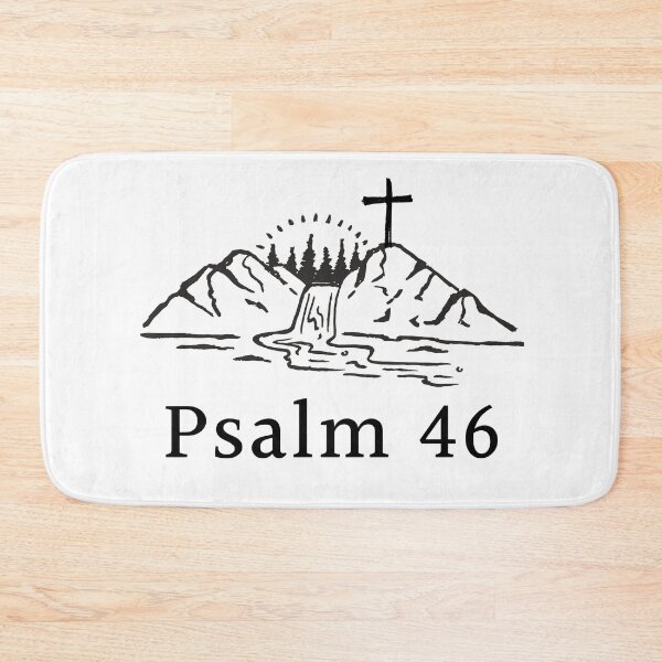 Item preview, Psalm 46 God is our refuge and strength an ever-present help in trouble designed and sold by Marguerite Faure.
