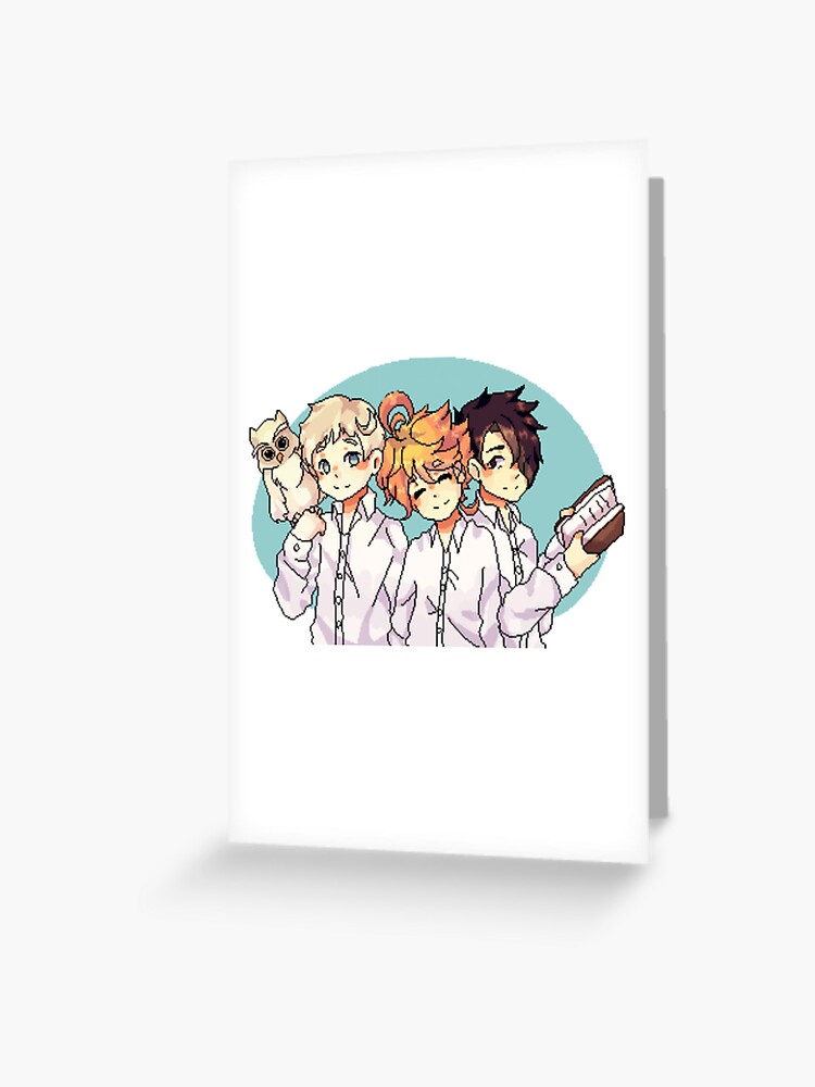 Norman (The Promised Neverland) - White Background | Greeting Card