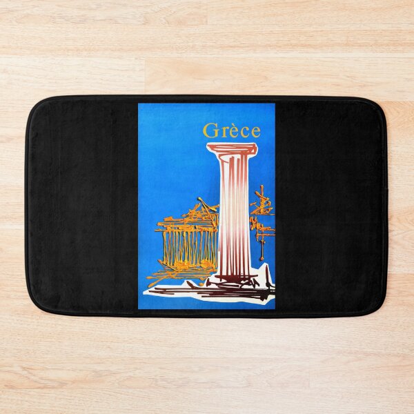Item preview, Grece retro poster designed and sold by CorasPosters.