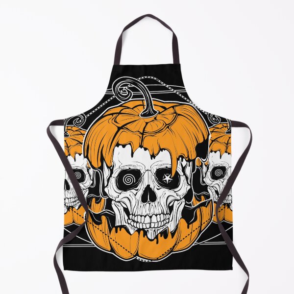 Item preview, Skull-Pumpkin-Halloween designed and sold by vonKowen.