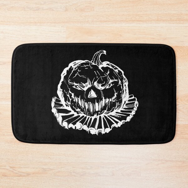 Item preview, Zombie pumpkin white. The terrifying smile of Jack's pumpkin. designed and sold by ElizabethNspace.