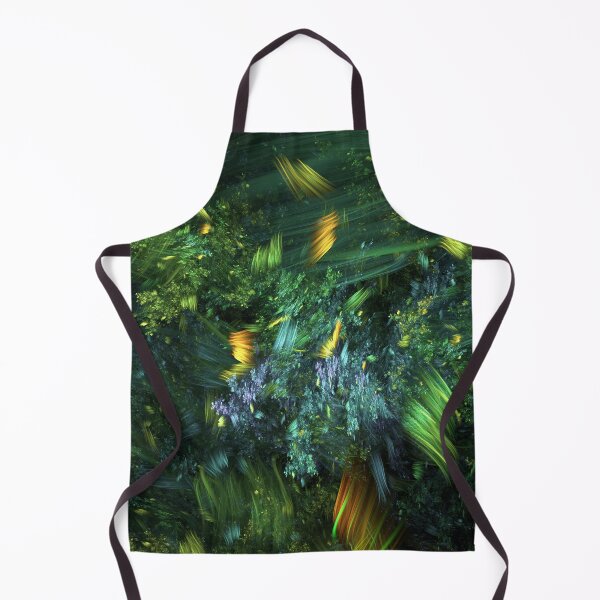 Item preview, Abstract green ocean flora fractal art designed and sold by mrhighsky.