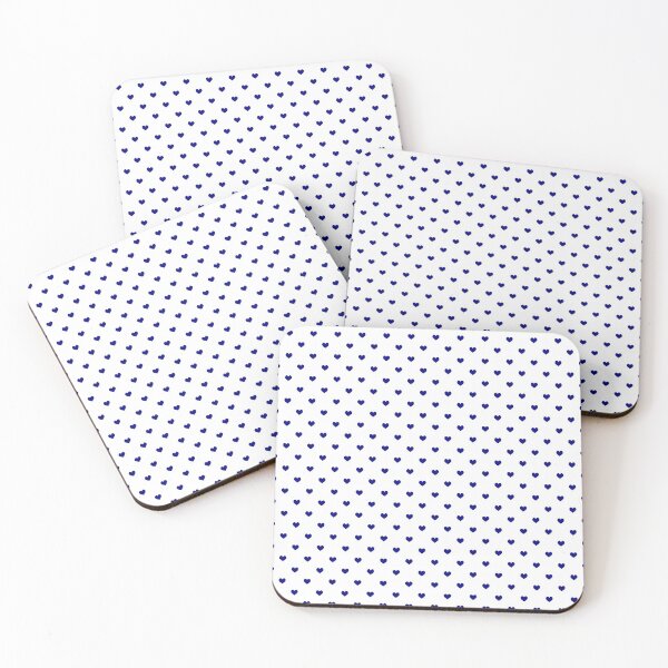 Item preview, Small Blue Hearts designed and sold by CarlaEggsDesign.