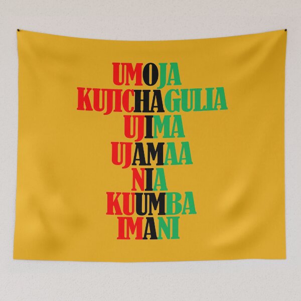 Item preview, Seven Principles of Kwanzaa designed and sold by URSparklingShop.