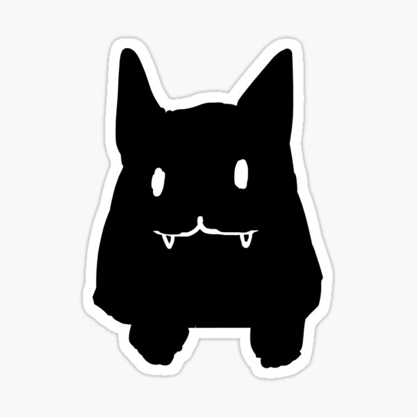 Black || Halloween Sticker