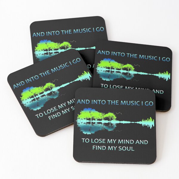 Item preview, And Into The Music I Go To Lose My Mind And Find My Soul designed and sold by designbychow.