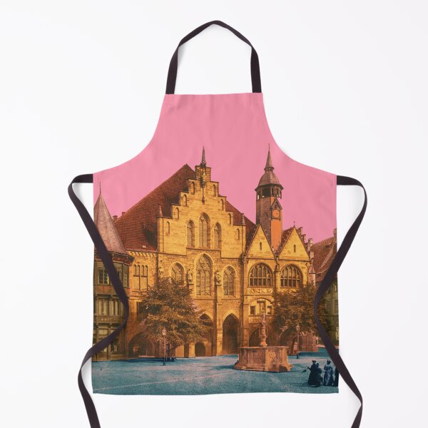 Item preview, nostalgic town hall of Hildesheim, Lower Saxony designed and sold by Mauswohn.