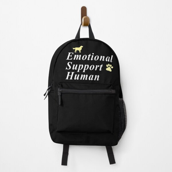 Item preview, Emotional Support Human black designed and sold by NancyArtDesigns.