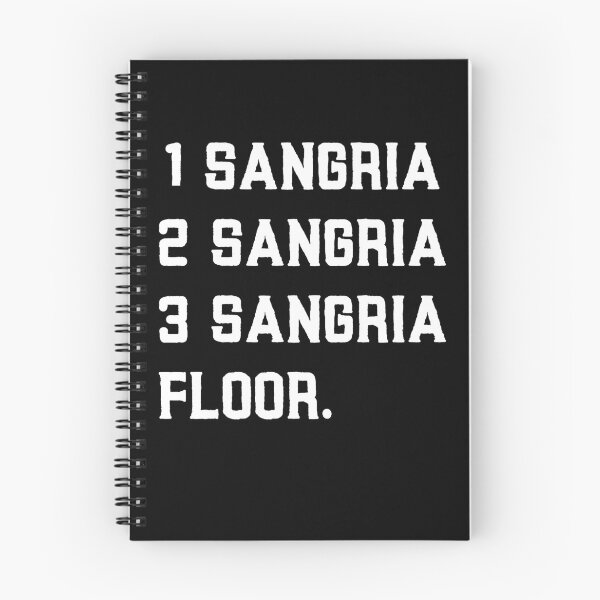 Item preview, 1 Sangria, 2 Sangria, 3 Sangria, Floor Funny Drink Alcohol Gift designed and sold by TheStudioBee.
