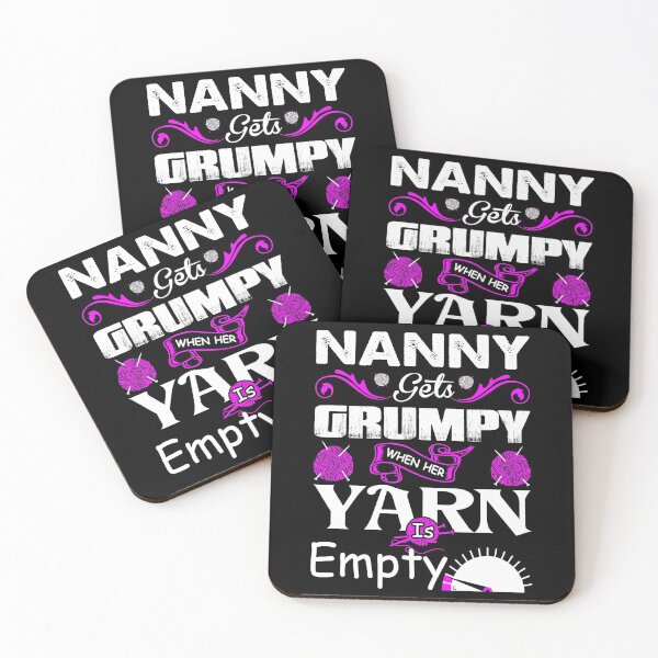 Item preview, Nanny Gets Grumpy When Her Yarn Is Empty designed and sold by Charles Brian.