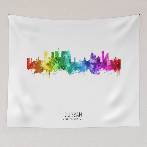 Item preview, Durban South Africa Skyline designed and sold by ArtPrints.