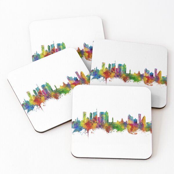 Item preview, Durban South Africa Skyline designed and sold by ArtPrints.