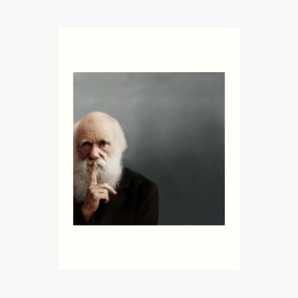 Charles Darwin Art Print