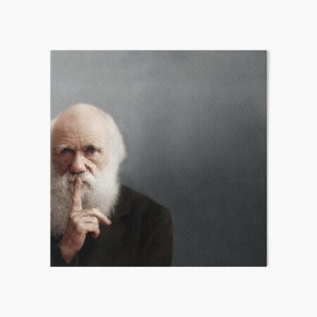 Charles Darwin Art Board Print