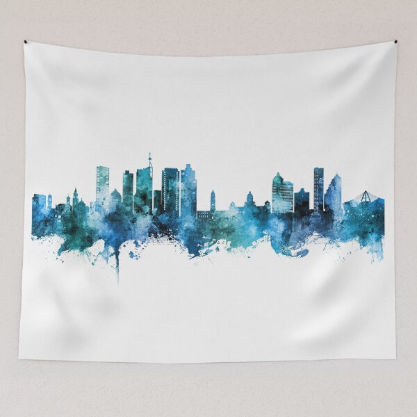 Item preview, Durban South Africa Skyline designed and sold by ArtPrints.