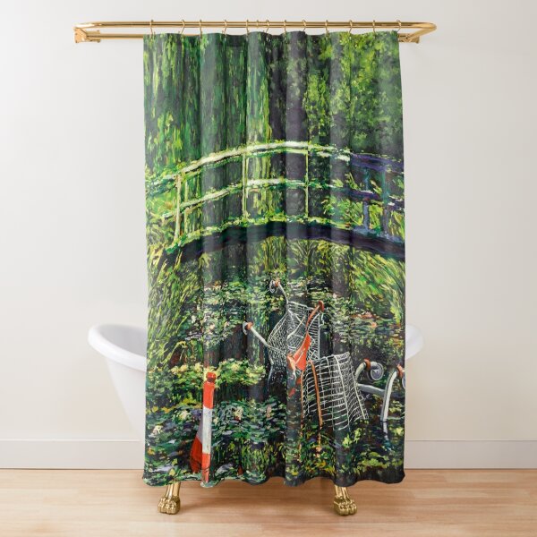 Show Me The Monet Shower Curtain