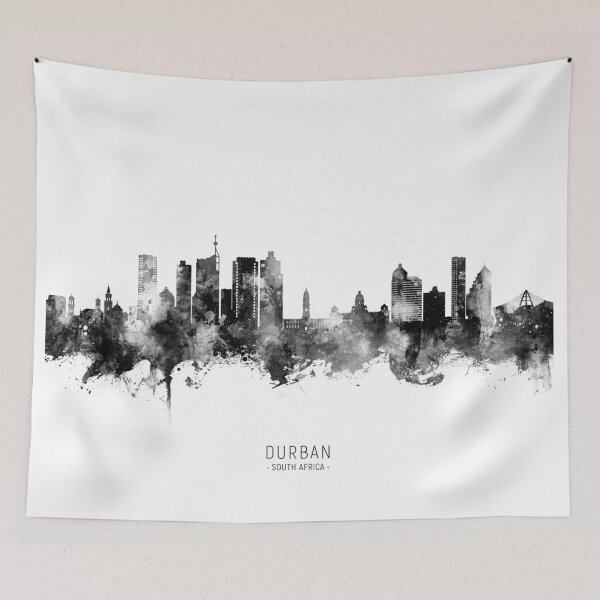 Item preview, Durban South Africa Skyline designed and sold by ArtPrints.