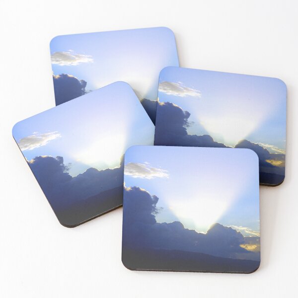 Item preview, Sunrise behind clouds designed and sold by frankuffmann.