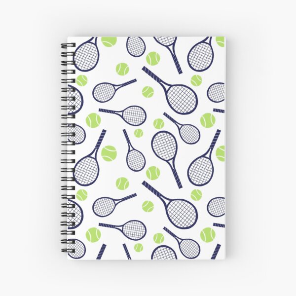Tennis racket and ball Spiral Notebook