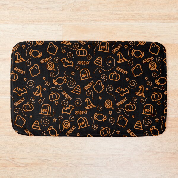 Item preview, Halloween spooky signs pattern with swirl  fireworks  designed and sold by Arch4Design.