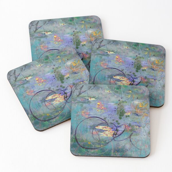 Item preview, 'LILYPOND' Contemporary Abstract, Colourful and Bright designed and sold by colourfulpixie.