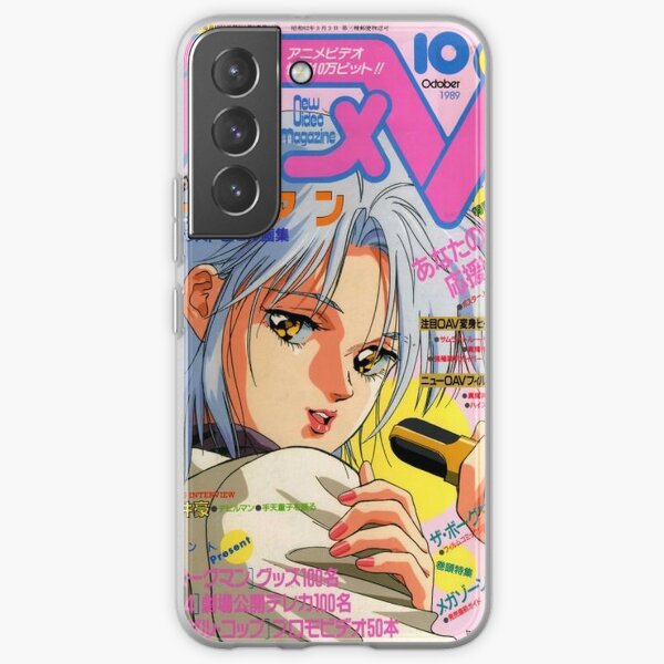 vintage anime aesthetic Samsung Galaxy Soft Case